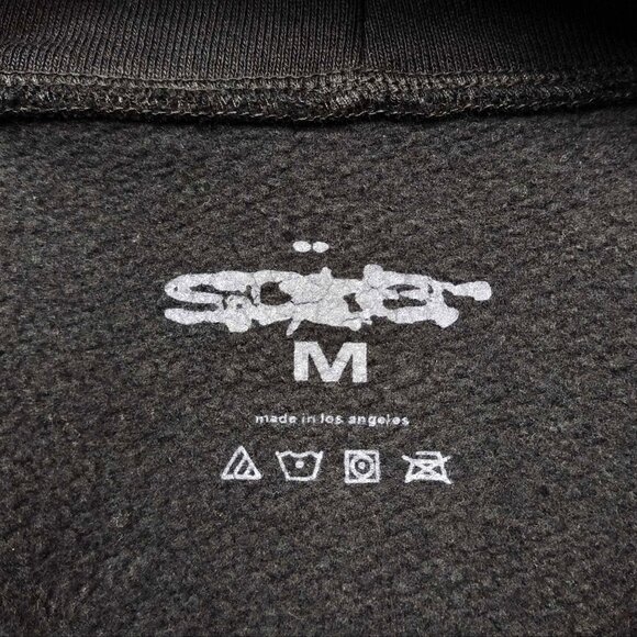 Sp5der x UY Scuti Beluga Hoodie Sweatshirt Black Red | Spider Worldwide - Picture 3 of 6